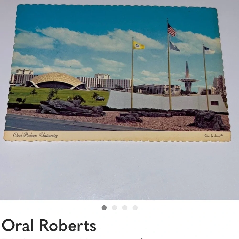 8 Vintage Postcards Oral Roberts Huntington West Virginia